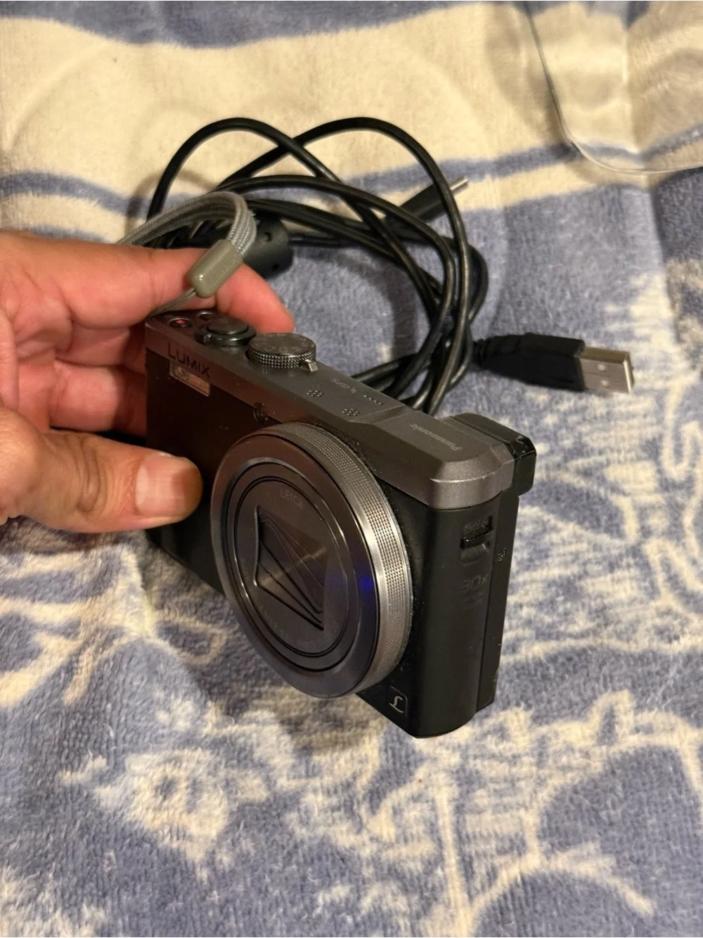 Lumix zs40 vlog travel digital Compact Digital Camera + Leica Lens pocket tik